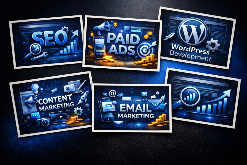 six digital marketing services